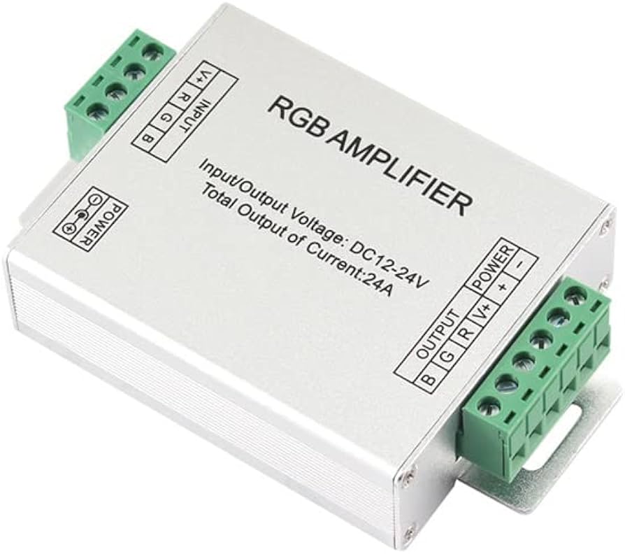 Amplificador Para Tira LED RGB 12-24V 24A
