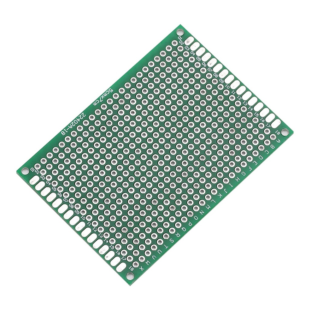 Placa Perforada De Fibra De Vidrio Verde 5*7cm