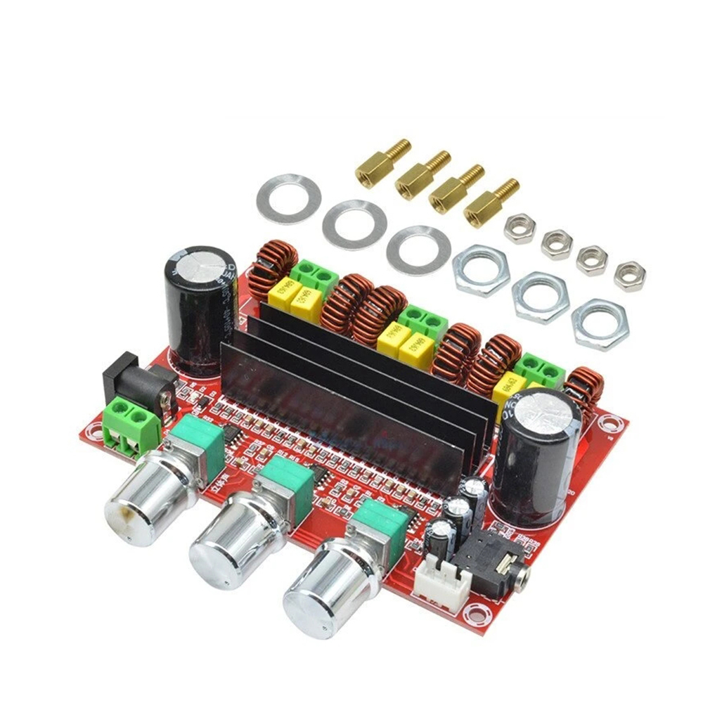 100W + 2X50W Modulo Amplificador Integrado De Subwoofer TPA3116D2 XH-M139
