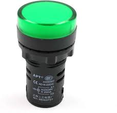 Luz Piloto Led Verde 110V AC/DC 22mm