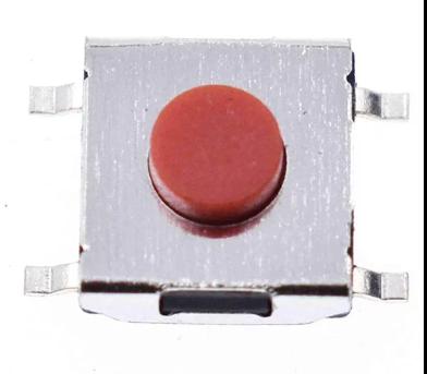 Pulsador Smd Rojo 6*6*3.1Mm