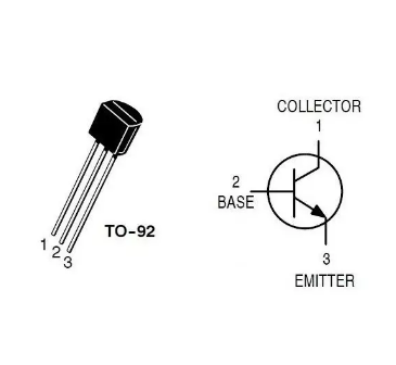 TRANSISTOR BC548 NPN 30V 0.1A