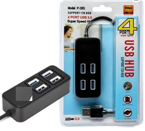 Hub USB 3.0 A 4 USB 3.0 P-1901