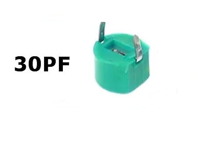 Capacitor Variable Trimmer Verde 30Pf