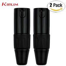 Conector XLR Macho Kirlin (par)