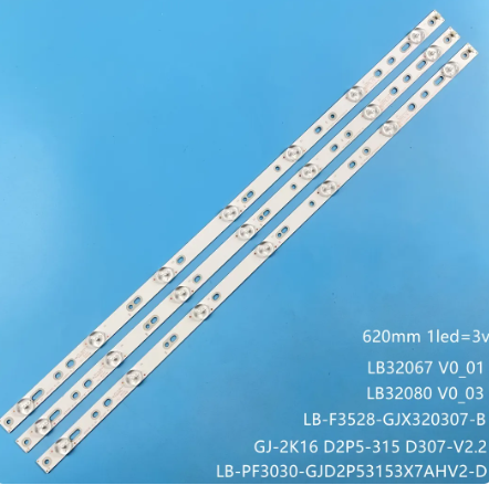 Juego Barra Led Sony 32" KDL-32R330 LB32080