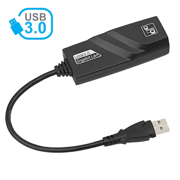 Adaptador USB-A 3.0 Macho a Ethernet RJ45 ETOUCH