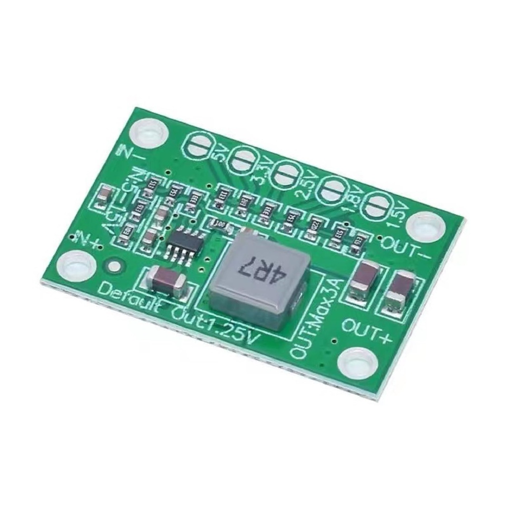 Módulo De Voltaje IN 5-15V a OUT 5V, 3.3V, 2.5V, 1.8V, 1.5V CA-1235