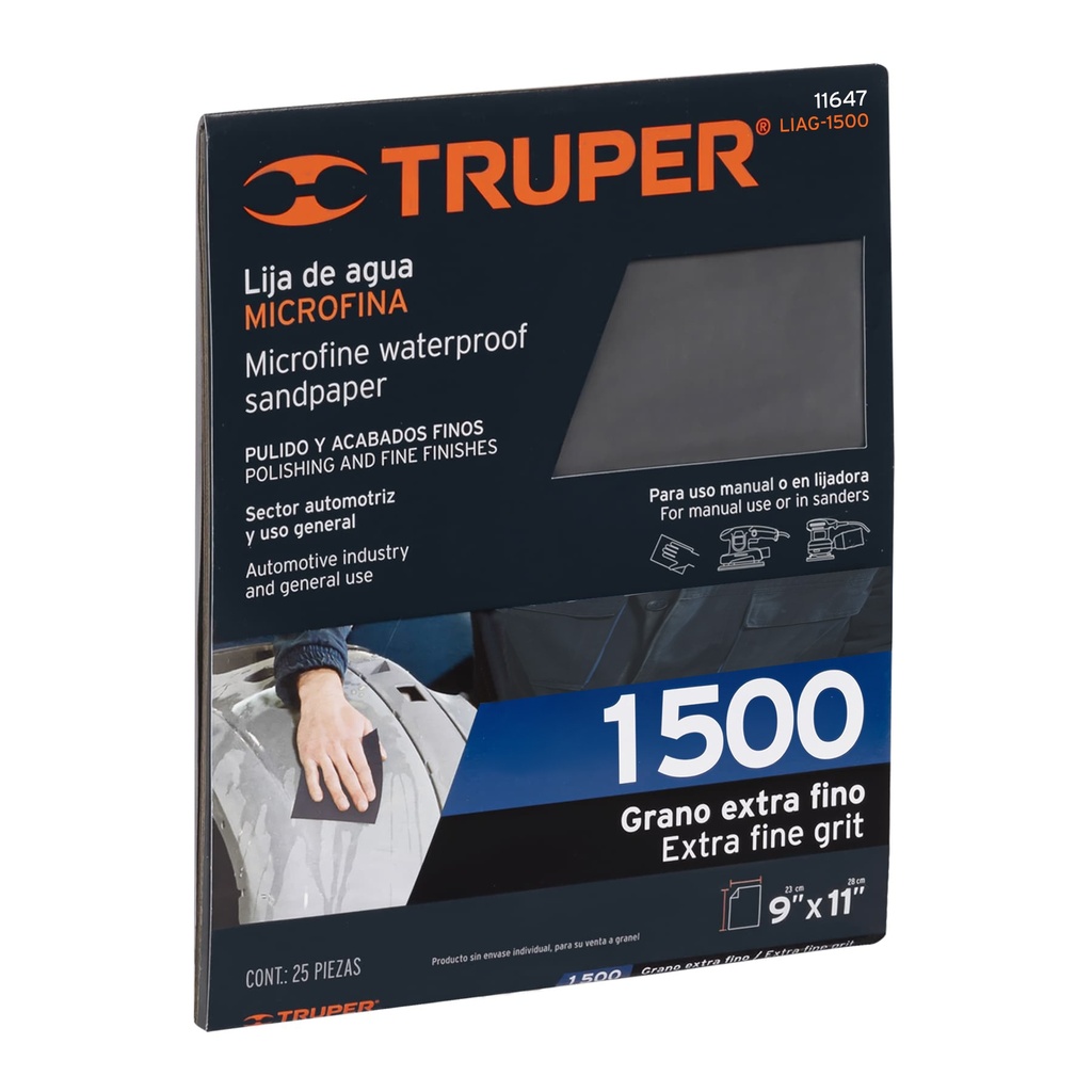 Lija grano 1500 truper