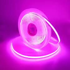 Rollo 5M Tira LED COB Rosado 320Led Por Metro