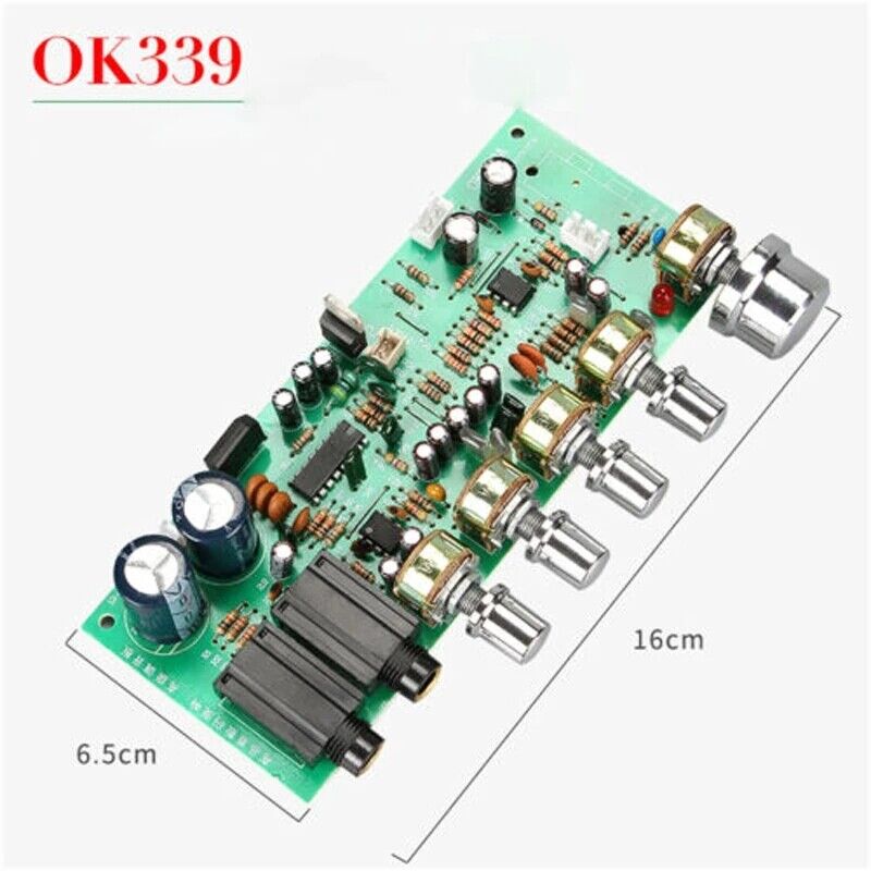 Placa De Sintonización Preamplificadora Amplificador De Reverberación Digital Con Bluetooth OK339