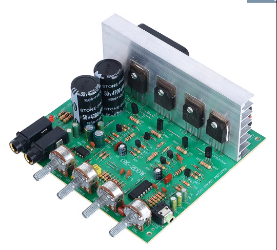 Modulo amplificador Transistorizado Stereo 2x100w A1491 C3855 OK200