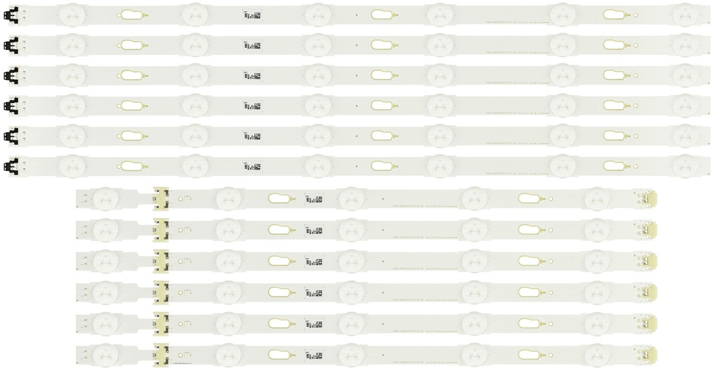 Juego barra led Samsung 48" UA48JU6400JXXZ UA48JU6000 UE48JU6400K UE48JU6000