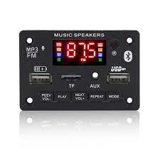 Modulo amplificador MP3/USB/FM/BLUETOOTH 5.0 2X3W