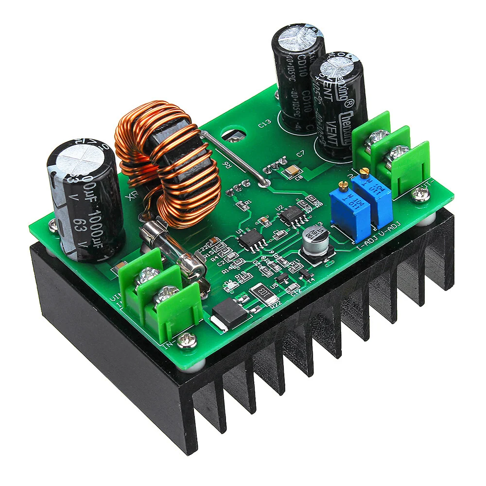 Módulo Elevador de Voltaje Boost Step Up Dc-Dc 60V 15A Máximo