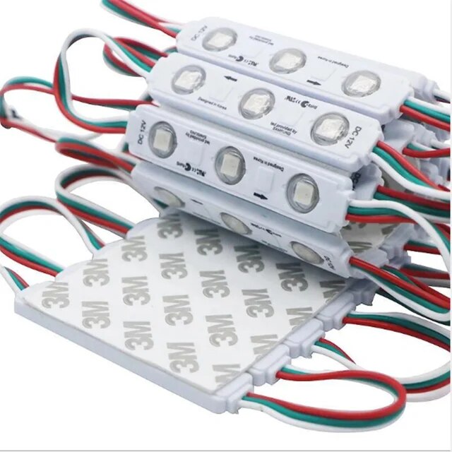 Modulo de 3 led neopixel 12V WS2811