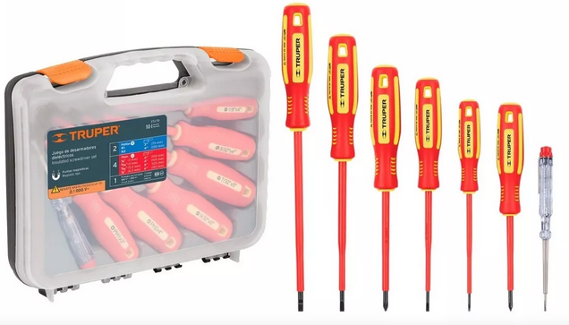 Juego De Desarmadores Dieléctricos TRUPER