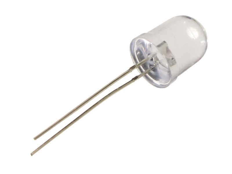 LED ULTRABRILLANTE 10 MM ROJO/AMBAR