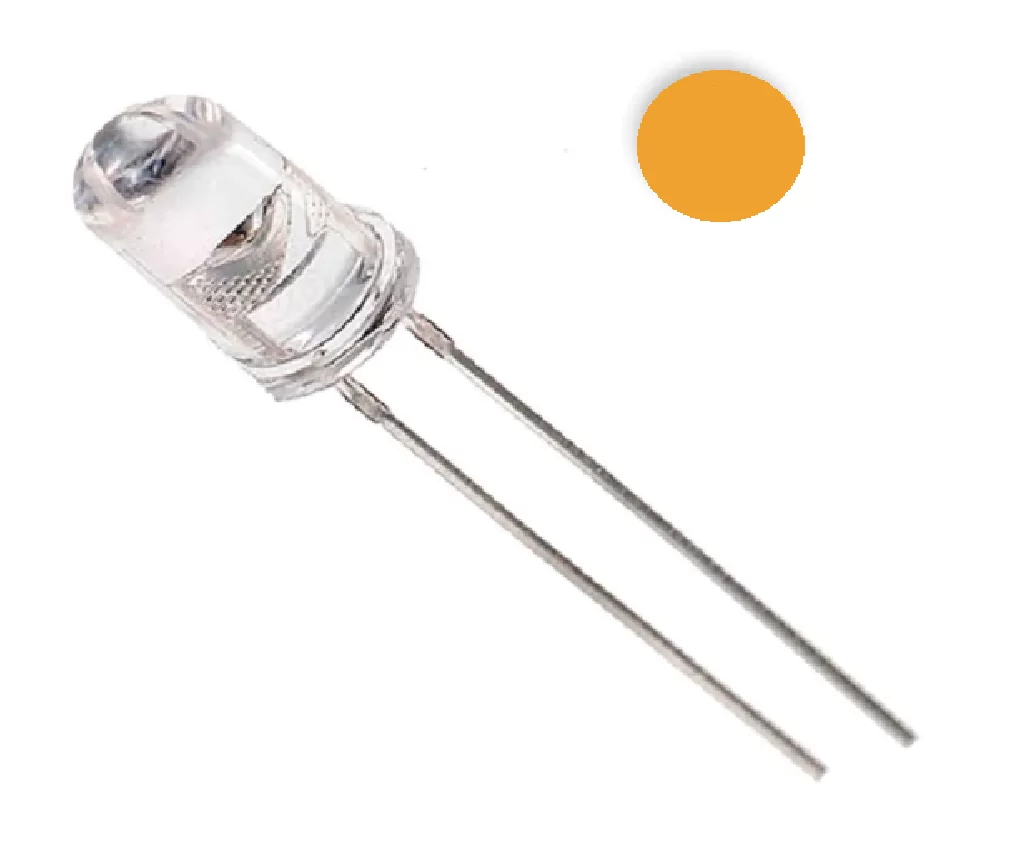 Led Ultrabrillante 5MM AMBAR