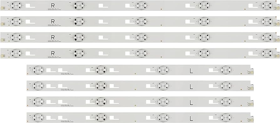 Juego barra led Sony 49" KD-49X8000C SVY490A23-REV00-5LED-L-150223