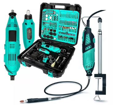 Kit de Mototool Barreno Dremel Doble Con 150 Piezas