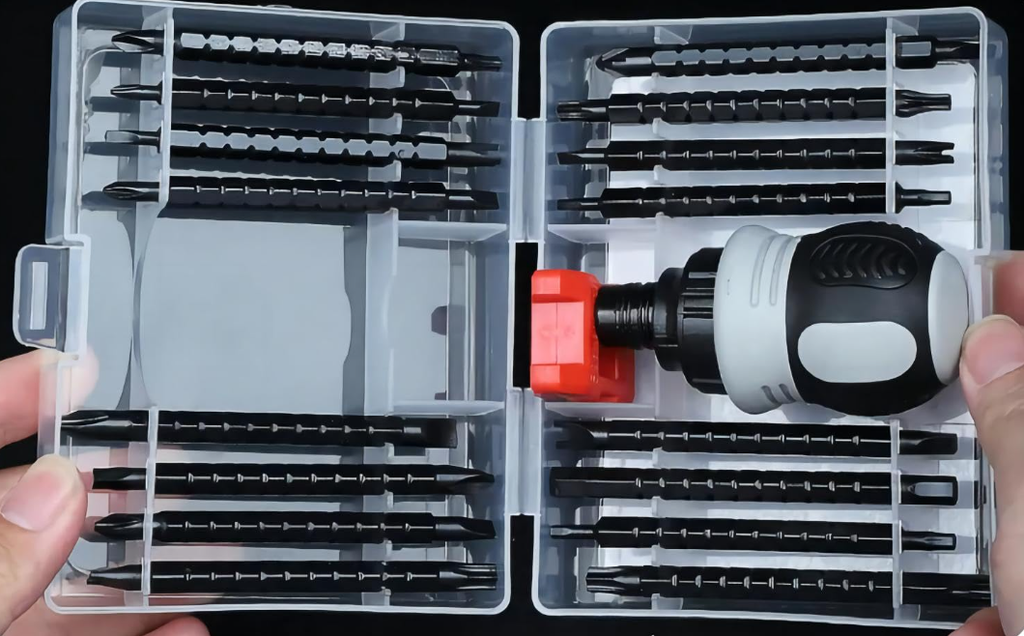 Juego De Desarmadores Tipo Matraca 34 En 1