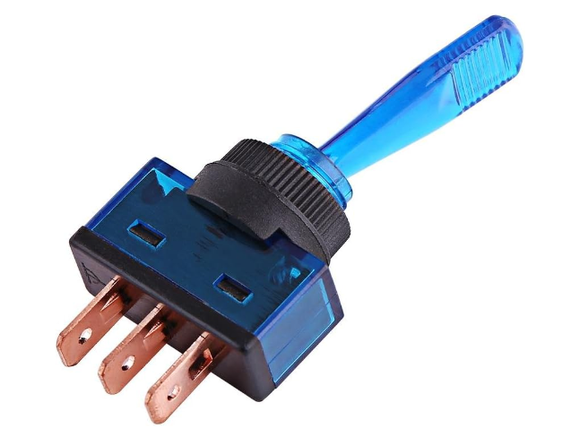 Switch De Palanca Color Azul Para Neblinera