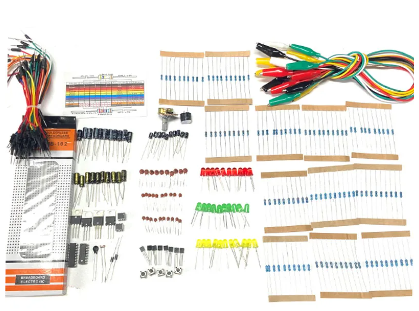 KIT Protoboard Con Componentes