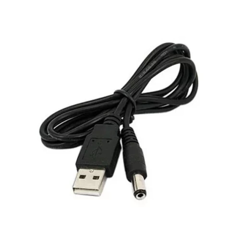 Cable USB Con Plug DC Salida 5V
