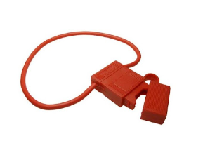 Portafusible Automotriz Rojo