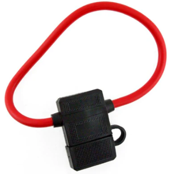 Portafusible Automotriz Negro