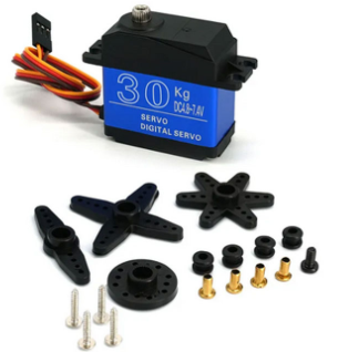 Servomotor 4.8-7.4VDC 180 Grados 30Kg