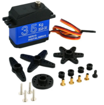 Servomotor 4.8-7.4VDC 180 Grados 35Kg