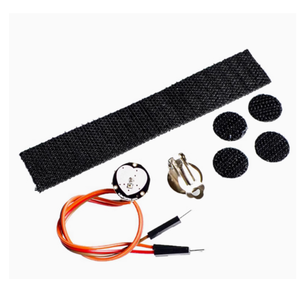 Kit de sensor de pulso, módulo de frecuencia cardíaca con ajuste