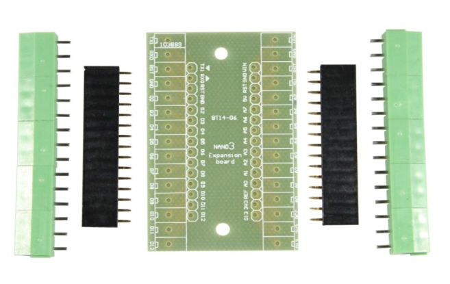 Módulo De Expansión Con Bornera Y Pines Shield Para Arduino Nano V3.0