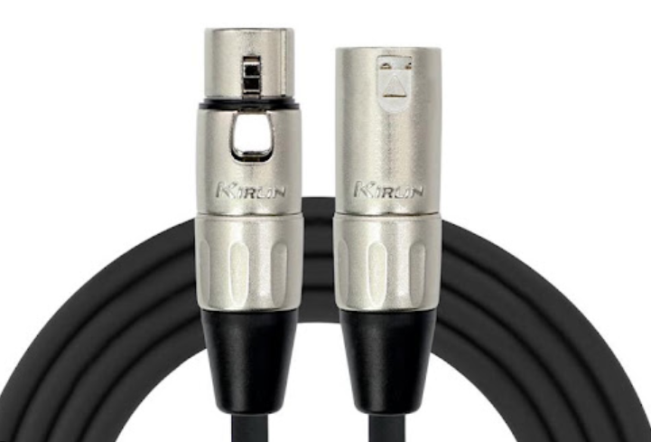 Cable XLR Macho A XLR Hembra Kirlin 10 Metros