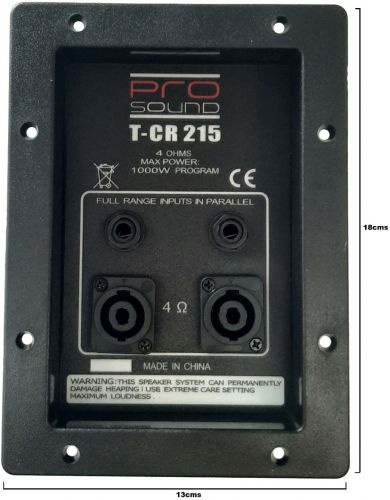 Crossover 2 Vias T-CR215 1000W 4Ohm Pro Sound