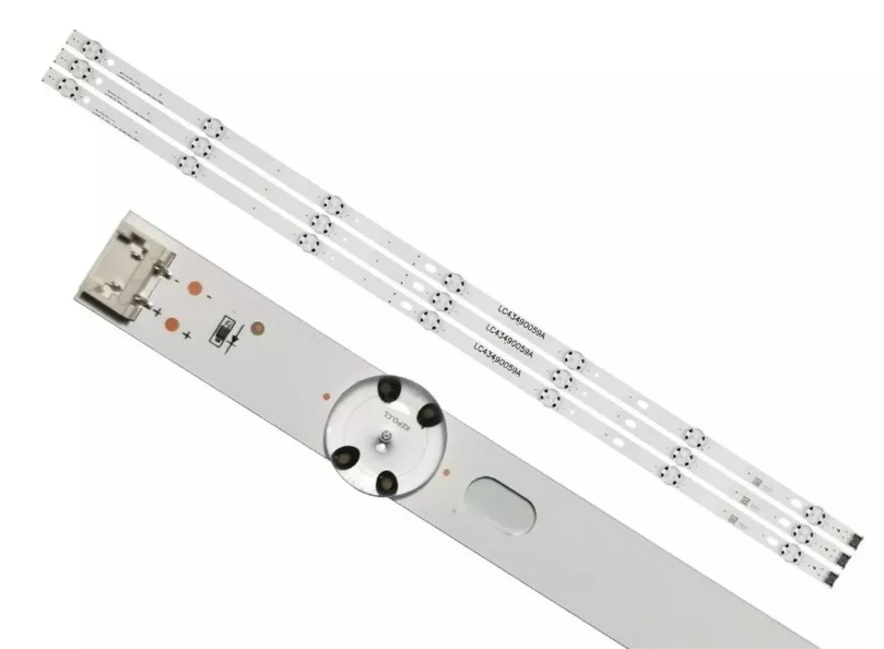 Juego barra led LG 43" 43UJ6300-CA LC43490057A LC43490058A LC43490059A
