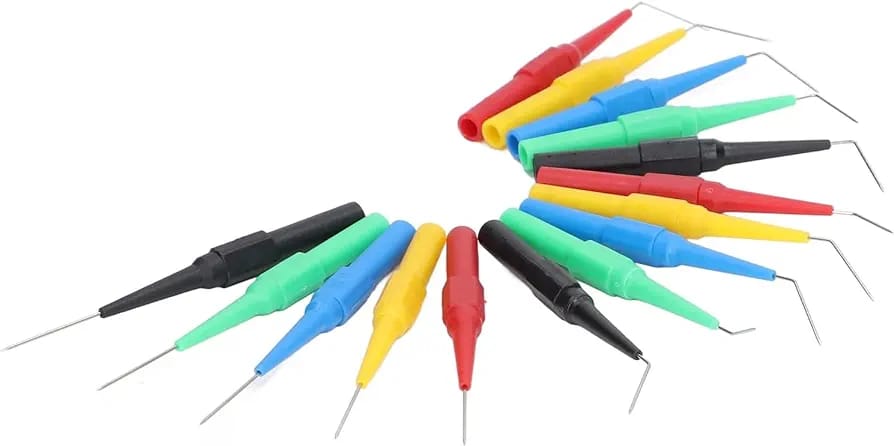 Juego De Puntas De Prueba 0.7MM Multiangulo 15 Piezas