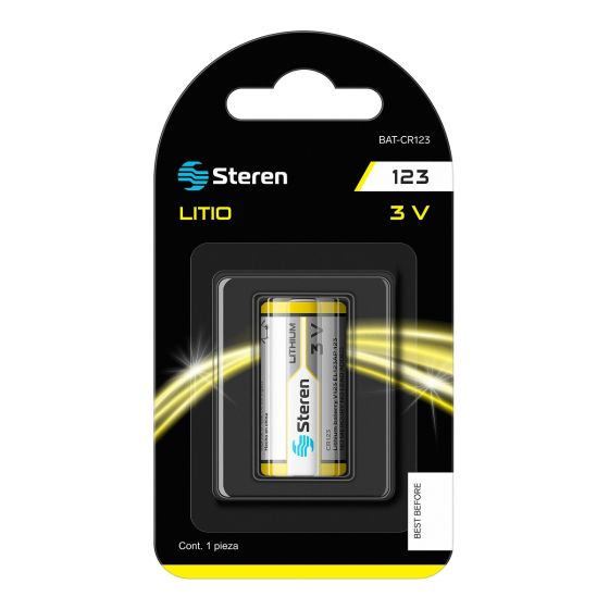 Bateria De Litio Tipo CR123 Steren
