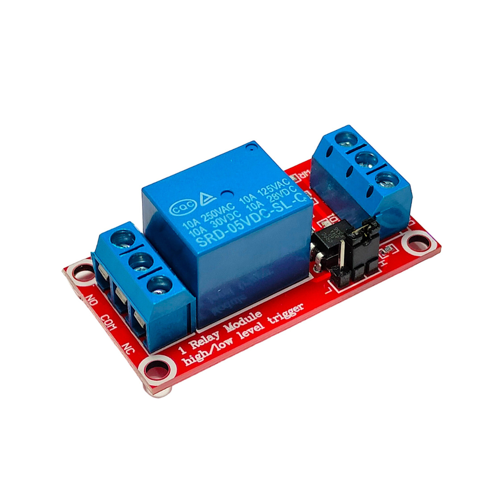 Modulo 1 rele 12V high/low level trigger