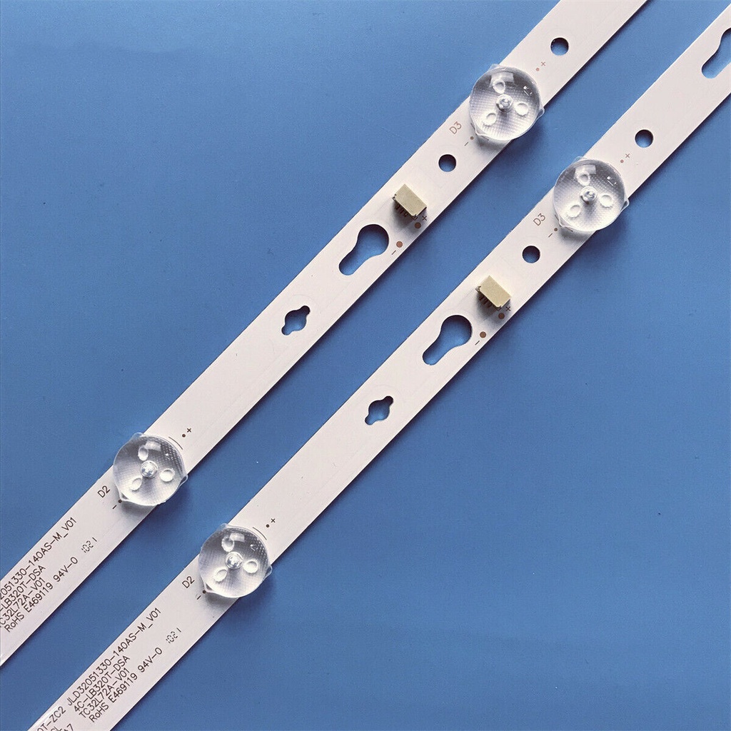 Juego de barras led 32¨ 5 led 6v