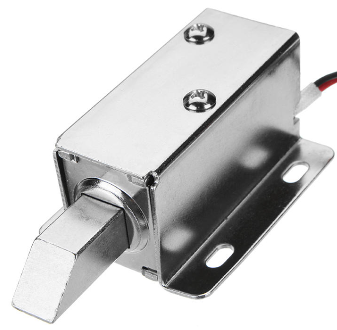 Cerradura Chapa De Solenoide De 12V