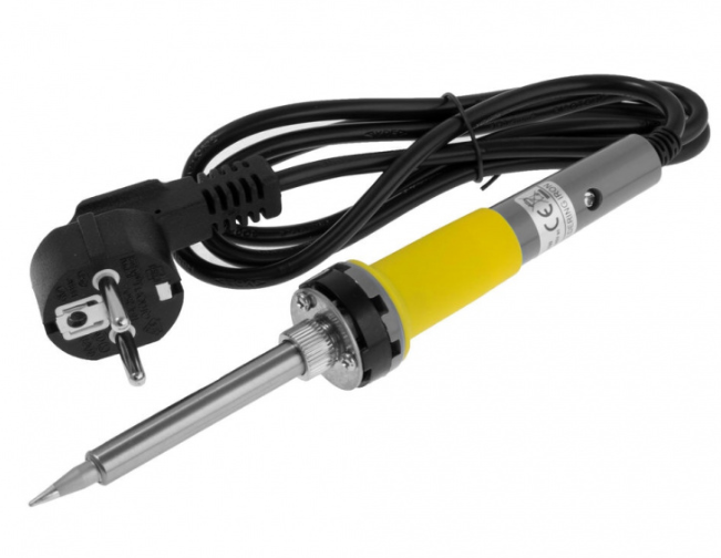 Cautín Cerámico Tesla Amarillo 50W