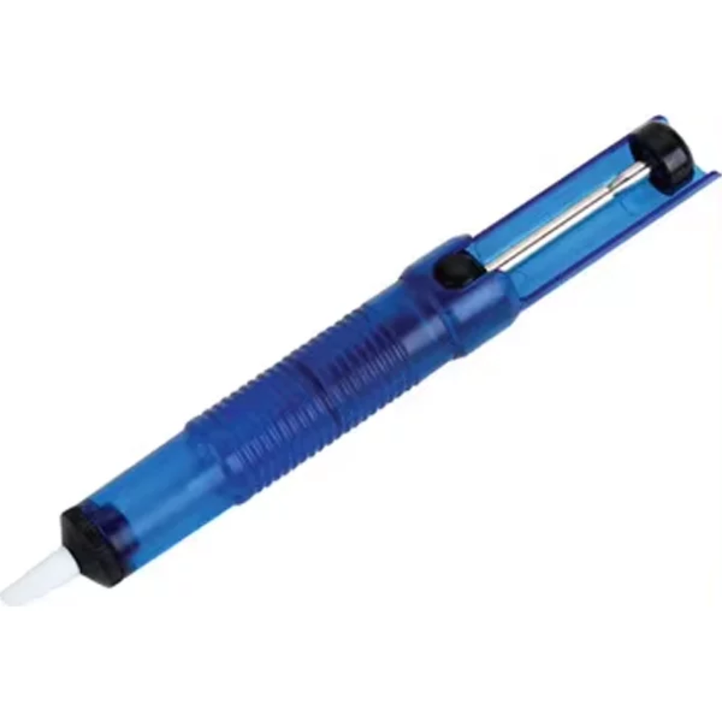 Succionador Tesla Transparente Azul