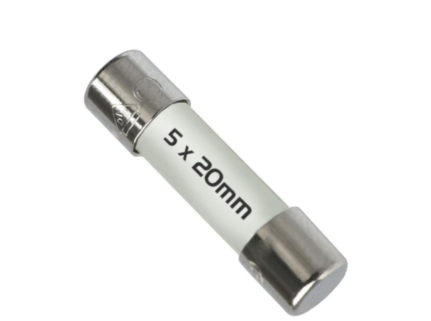 Fusible Cerámico 600V 0.50A 5x20mm Corto