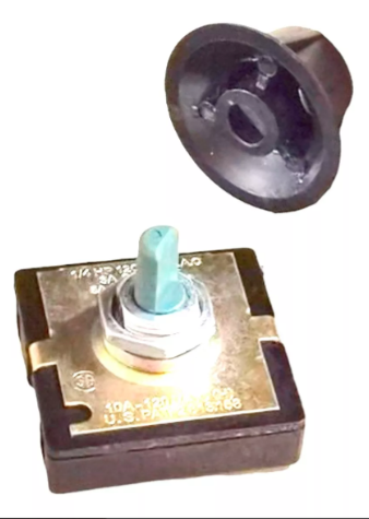 Switch Rotativo 3 Velocidades Para Licuadora 6A 120V