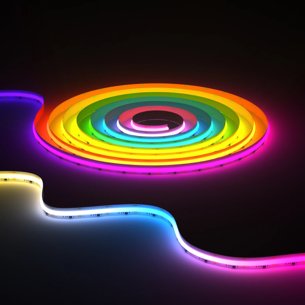 Rollo Tira LED COB RGBIC Neopixel 576LED/M 24V