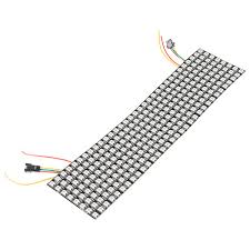 Panel Matriz Neopixel 80x320mm 8x32 Puntos WS2812