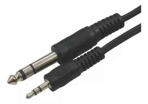 Cable Auxiliar 3.5mm a 1/4" 6 Pies 1.8Mts NA
